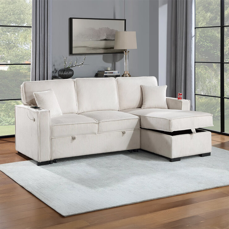 Bobkona, Eva, Sofá Cama Seccional Reversible — Imagen 1 de 4