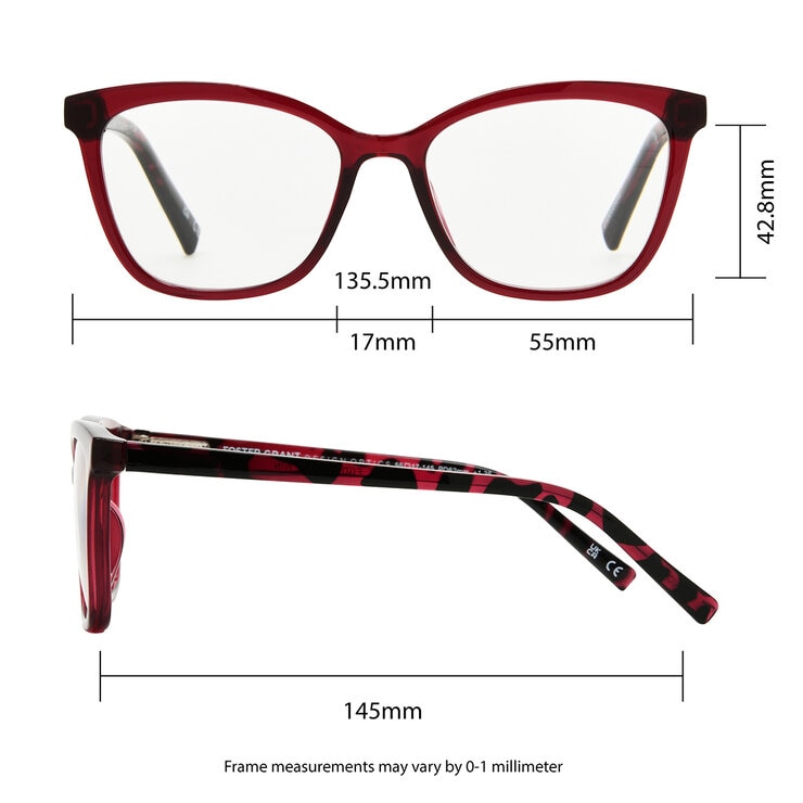Foster Grant, Lentes de lectura, Dioptría +2.50 para Dama — Imagen 2 de 4