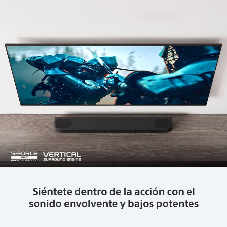Sony Barra de Sonido de 3.1.2 Canales con Dolby Atmos y DTS:X con Subwoofer Inálambrico HT-B600//Z LA9 — Imagen 4 de 4