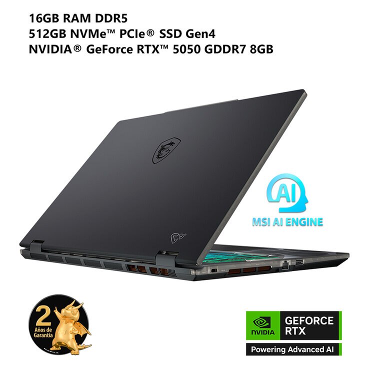 MSI CYBORG 15.6 FHD CI7 — Imagen 4 de 4