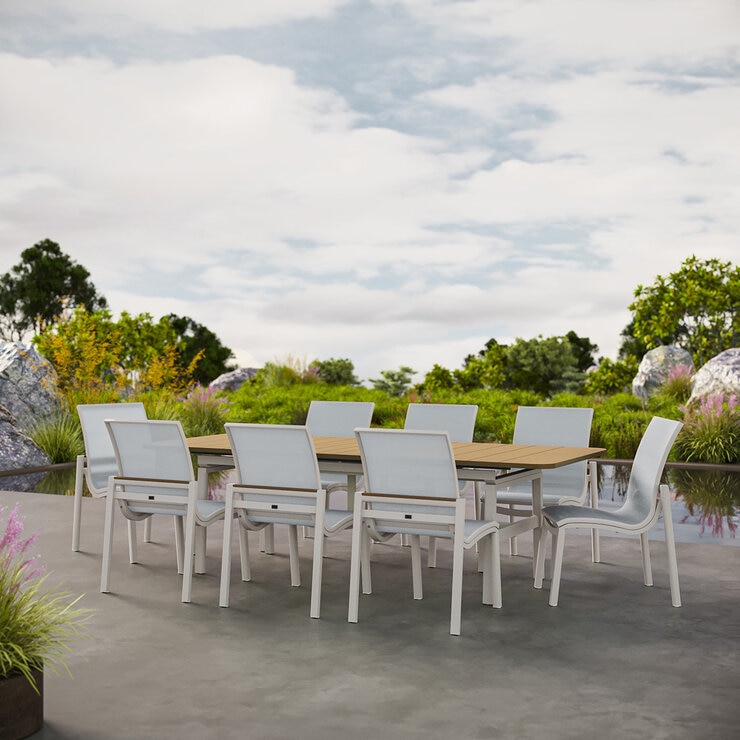 Agio, Morien Comedor para Jardín de 9 Piezas