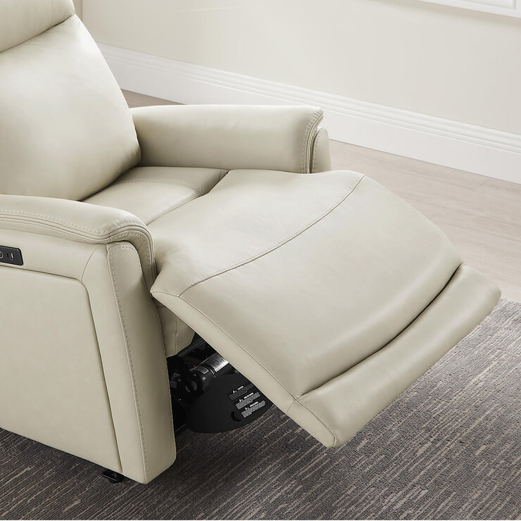 Gilman Creek Furniture, Sillón Reclinable Eléctrico de Cuero — Imagen 4 de 4