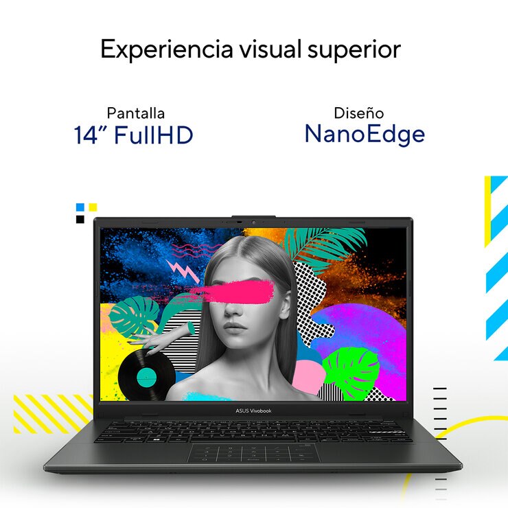ASUS Vivobook Go 14 Laptop 14" Full HD Intel Core i3 8GB 512GB SSD — Imagen 4 de 4
