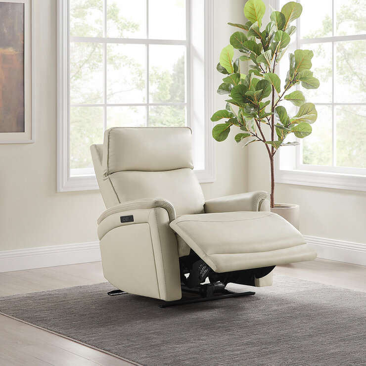 Gilman Creek Furniture, Sillón Reclinable Eléctrico de Cuero — Imagen 3 de 4
