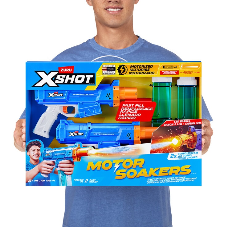 Zuru X-Shot Pistola de Agua, Juego de 2 Pzas. — Imagen 2 de 4