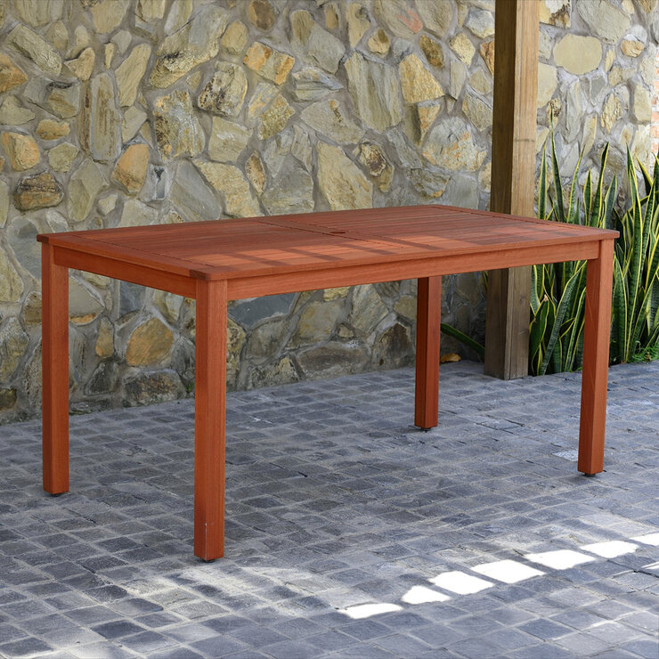 Midtown Concept, Orlando Mesa de Comedor para Exterior de Madera — Imagen 2 de 4