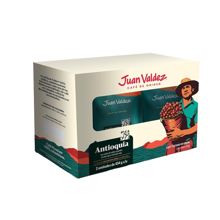 Juan Valdez Antioquia Café de Grano 2/454 g — Imagen 2 de 3