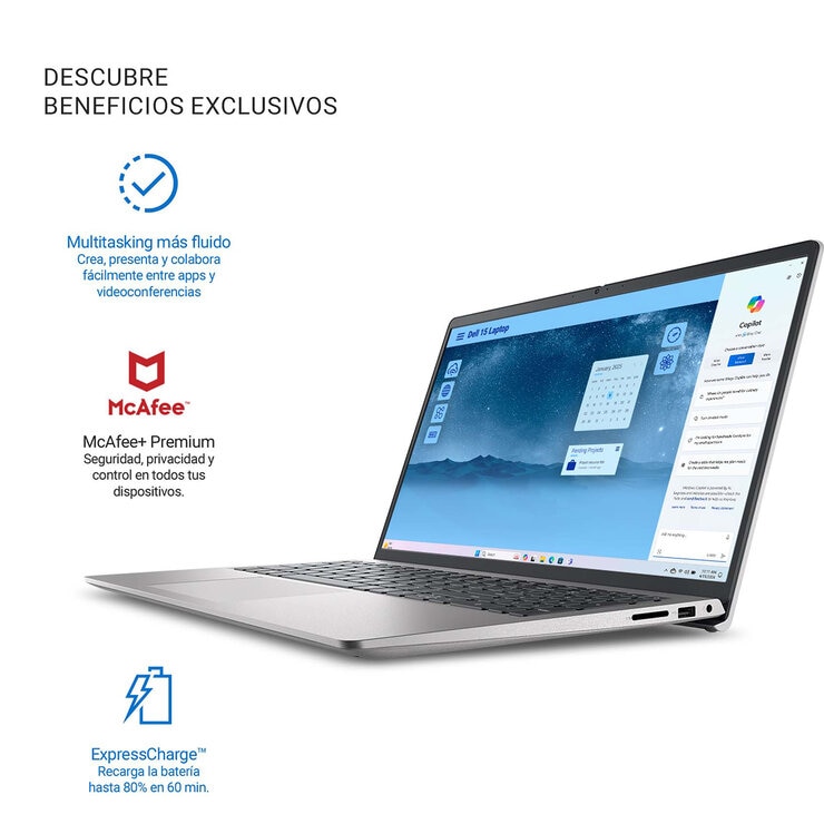 DELL Laptop 15 15.6" Full HD Intel Core i7 16GB 512SSD — Imagen 4 de 4
