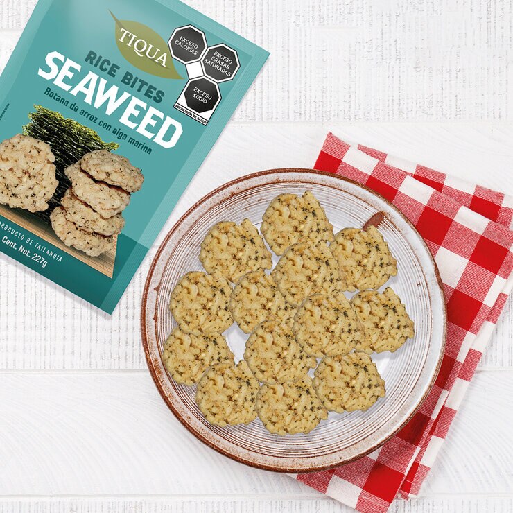 Tiqua Botanas de Arroz con Alga Marina 227 g — Imagen 2 de 3
