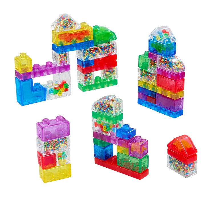 Jelly Box Bloques Sensoriales de Construcción, 50 Piezas — Imagen 2 de 4