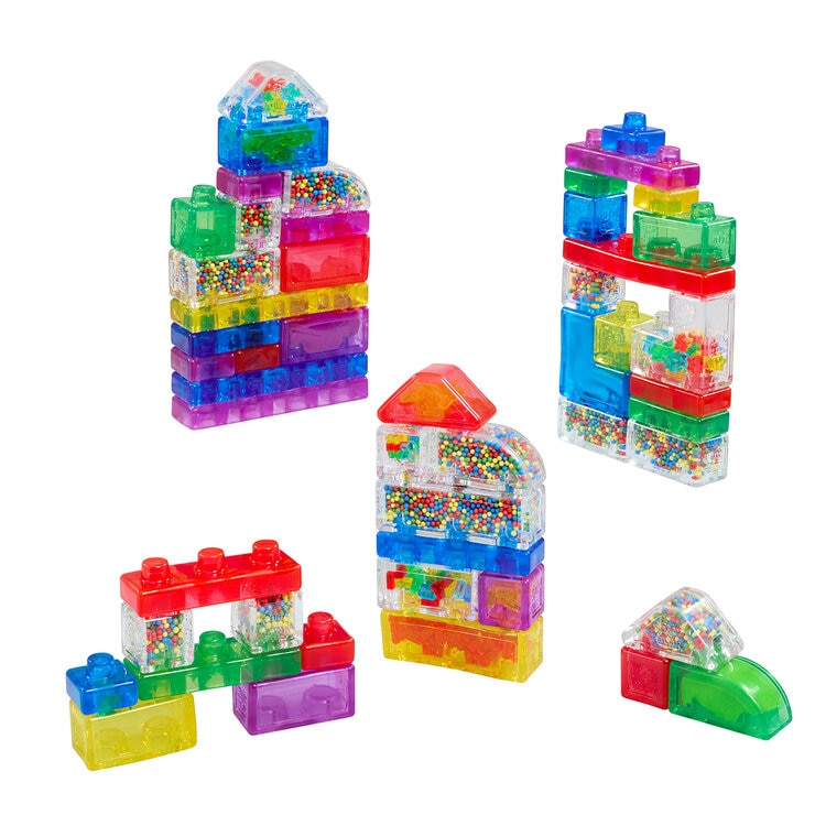 Jelly Box Bloques Sensoriales de Construcción, 50 Piezas — Imagen 4 de 4