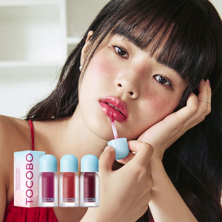 Tocobo Juicy Berry, Tinta Labial Coreana, 3 pzas — Imagen 3 de 4