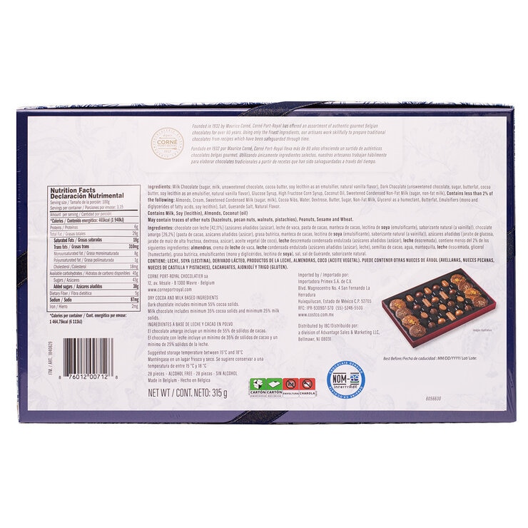 Corne Port-Royal Caja con Surtido de Chocolates 315 g — Imagen 2 de 2