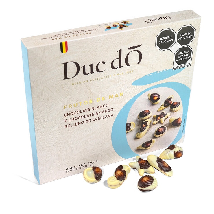Duc d'O Frutos de Mar Chocolates Belgas 500 g — Imagen 3 de 4