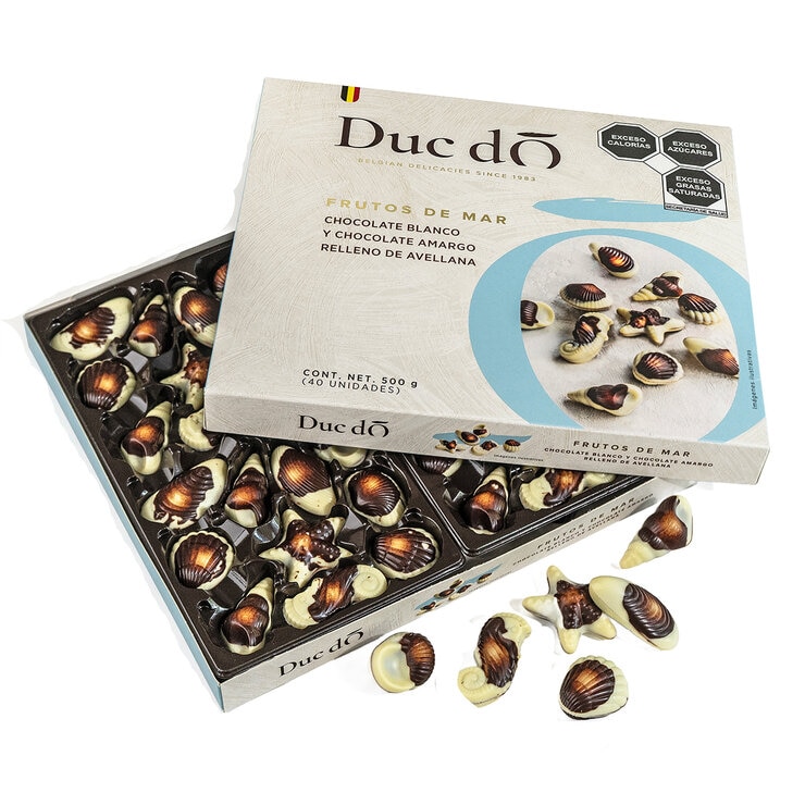 Duc d'O Frutos de Mar Chocolates Belgas 500 g — Imagen 4 de 4
