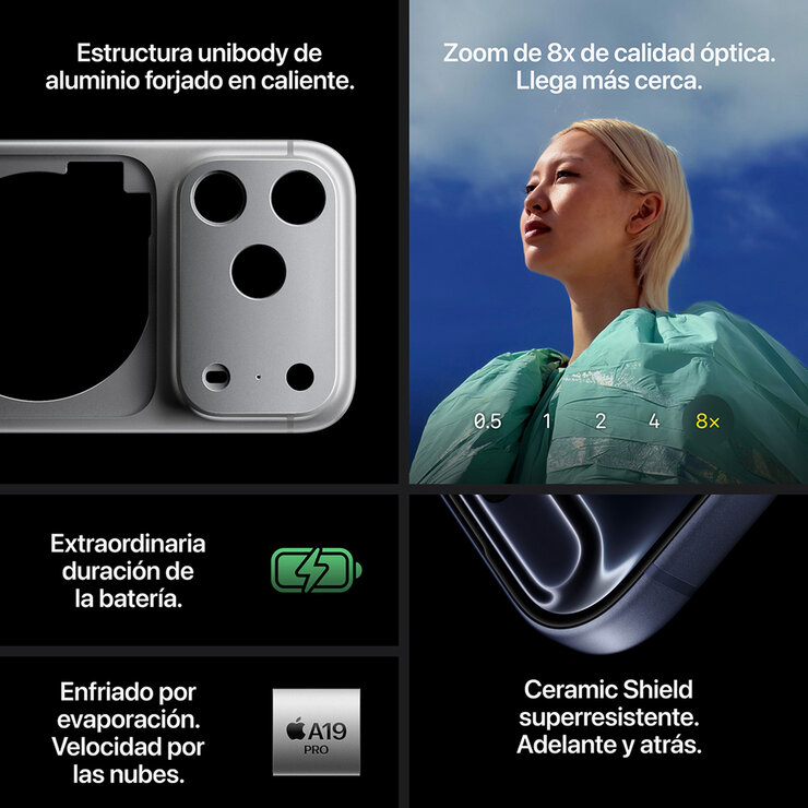 Apple iPhone 17 Pro Max Naranja Cósmico — Imagen 4 de 4