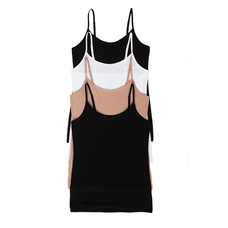 Black Bow Camisetas interiores para Dama 4 piezas Varias tallas — Imagen 4 de 4