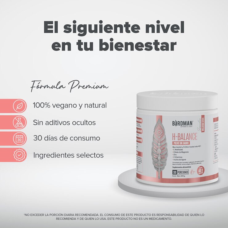 Birdman H Balance Sin Sabor 244 gr — Imagen 3 de 4
