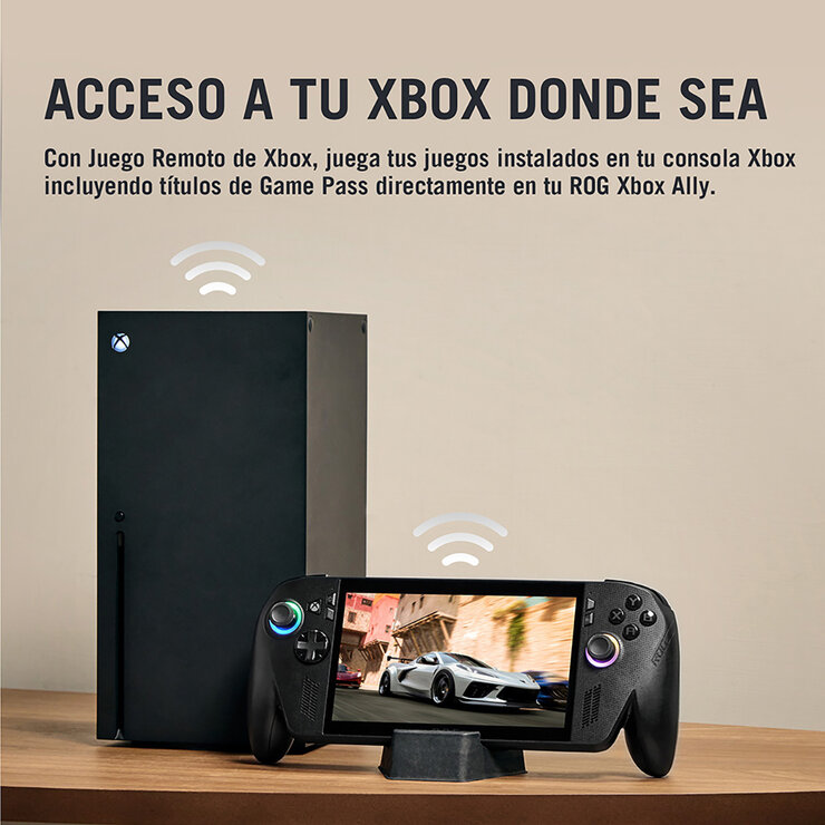 ASUS ROG Xbox Ally X Consola Portátil 7" Full HD AMD Ryzen AI Z2 Extreme 24GB 1TB SSD — Imagen 2 de 4