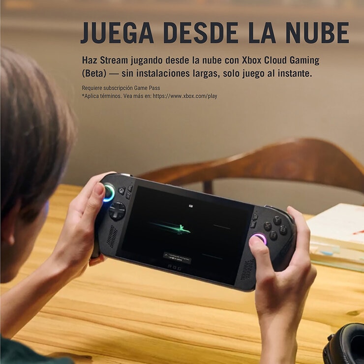 ASUS ROG Xbox Ally X Consola Portátil 7" Full HD AMD Ryzen AI Z2 Extreme 24GB 1TB SSD — Imagen 4 de 4