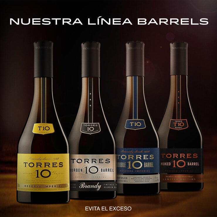 Brandy Torres 10 series 4/350 ml — Imagen 2 de 2