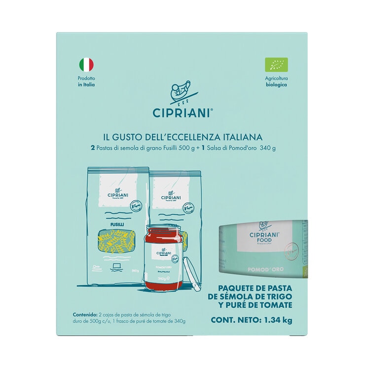 Cipriani Pastas y Salsa 2/500 g — Imagen 1 de 4