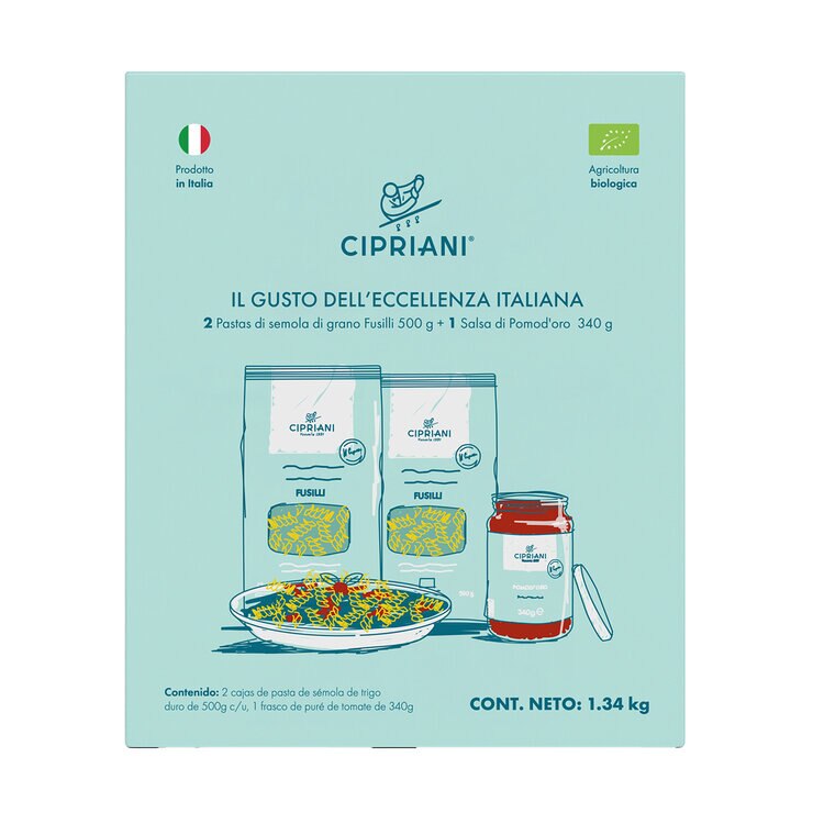 Cipriani Pastas y Salsa 2/500 g — Imagen 2 de 4