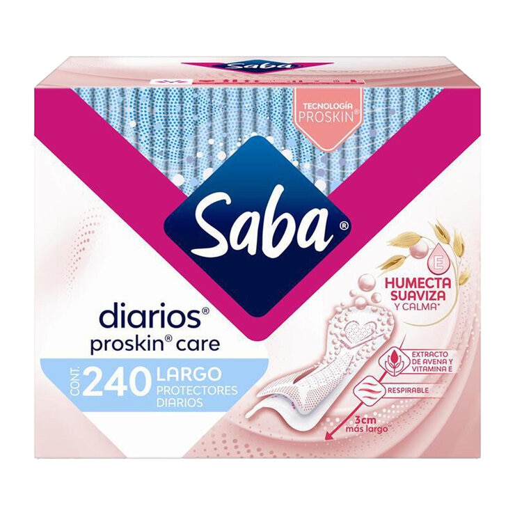 Saba Protectores Diarios 240 pzas