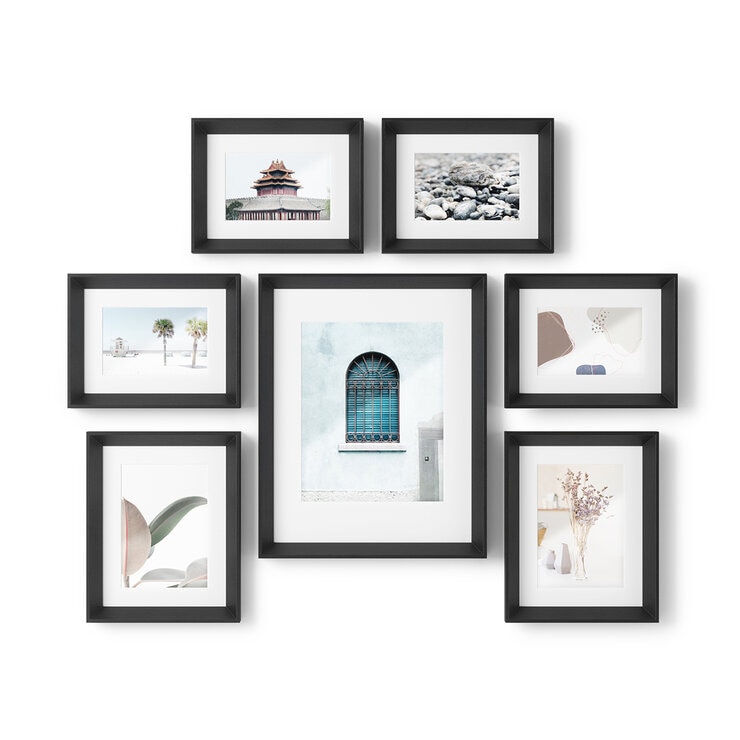 Umbra Set de 7 Marcos para Fotografías, Varios Colores — Imagen 1 de 2
