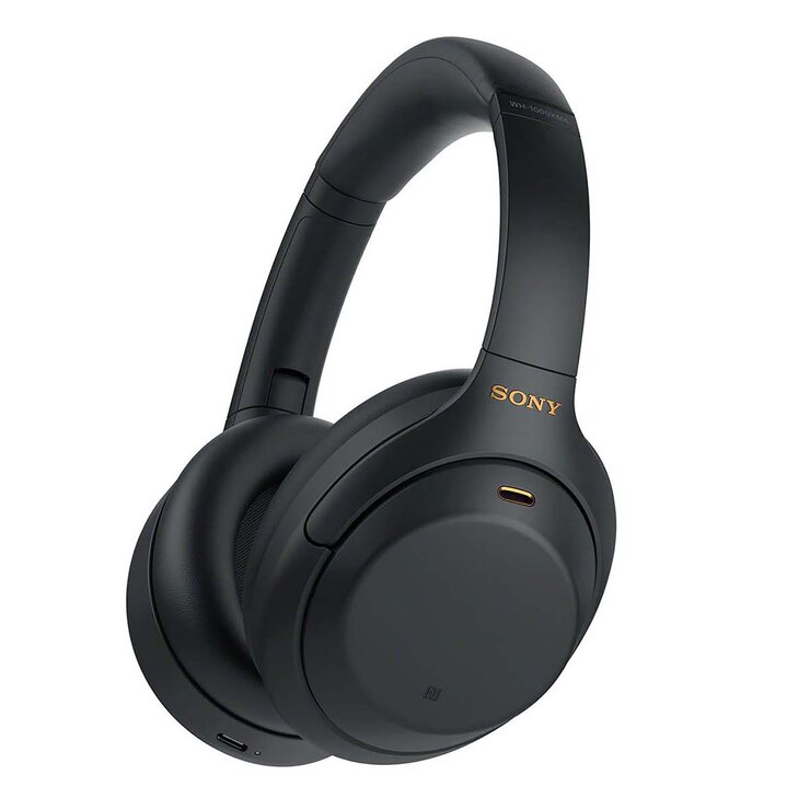 Sony Audífonos WH-1000XM4 Noise Cancelling Wireless Color Negro — Imagen 1 de 4