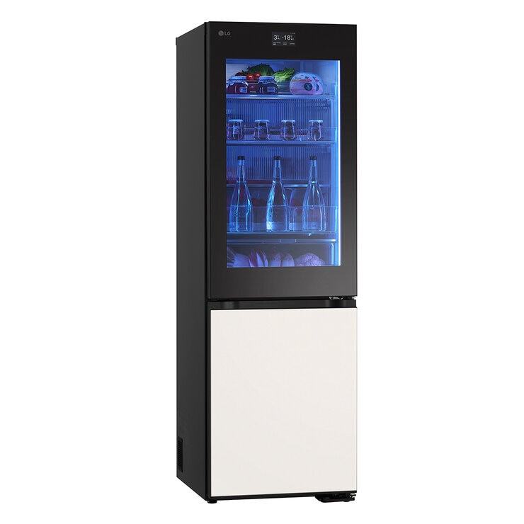 LG Refrigerador Instaview 12' Bottom Mount — Imagen 1 de 4