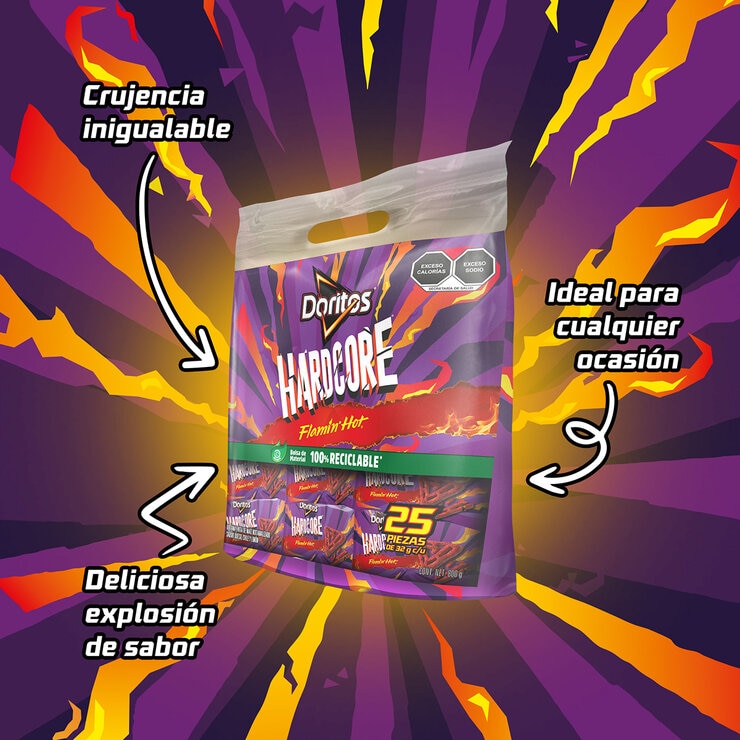 Doritos Hardcore 25/32 g — Imagen 1 de 3