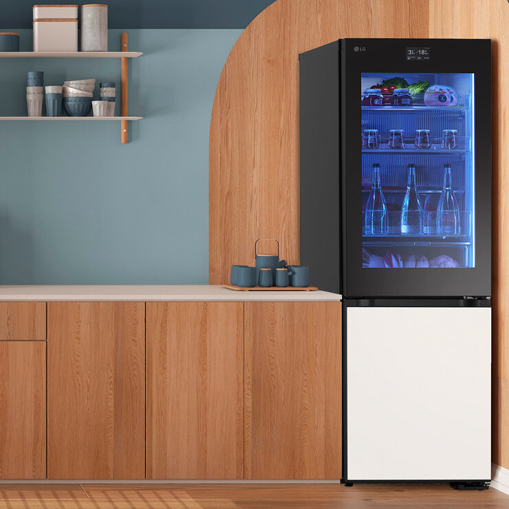 LG Refrigerador Instaview 12' Bottom Mount — Imagen 4 de 4