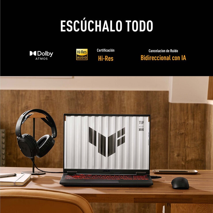 ASUS TUF Gaming A16 Laptop 16" Full HD AMD Ryzen 7 32GB 512GB SSD — Imagen 2 de 4
