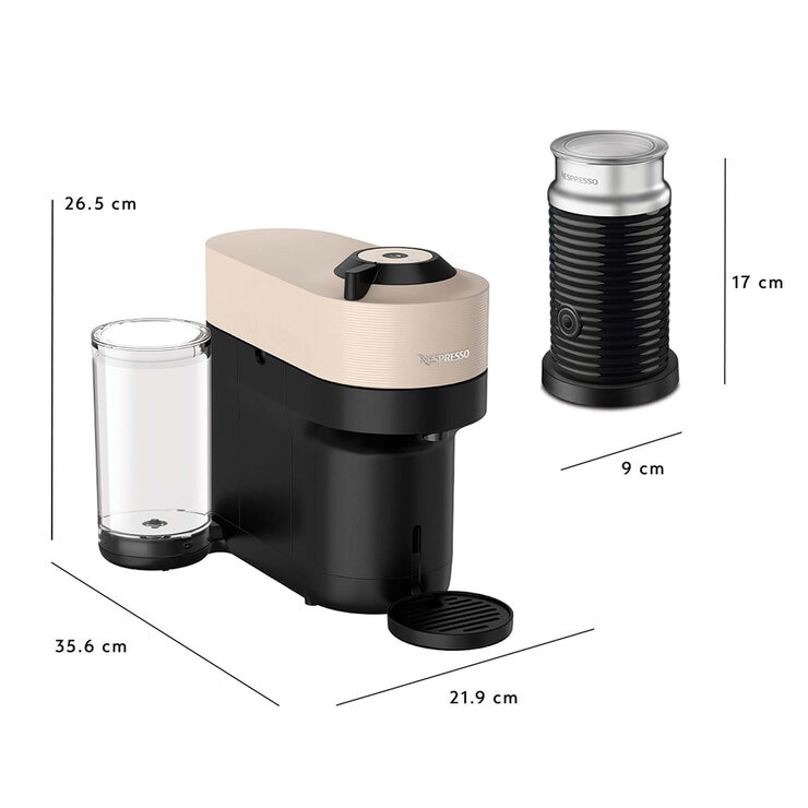 Nespresso, Cafetera Onpack Vertuo Pop Festive, Color Beige — Imagen 4 de 4
