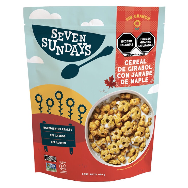 Seven Sundays Cereal de Girasol con Jarabe de Miel de Maple 454 g — Imagen 1 de 2