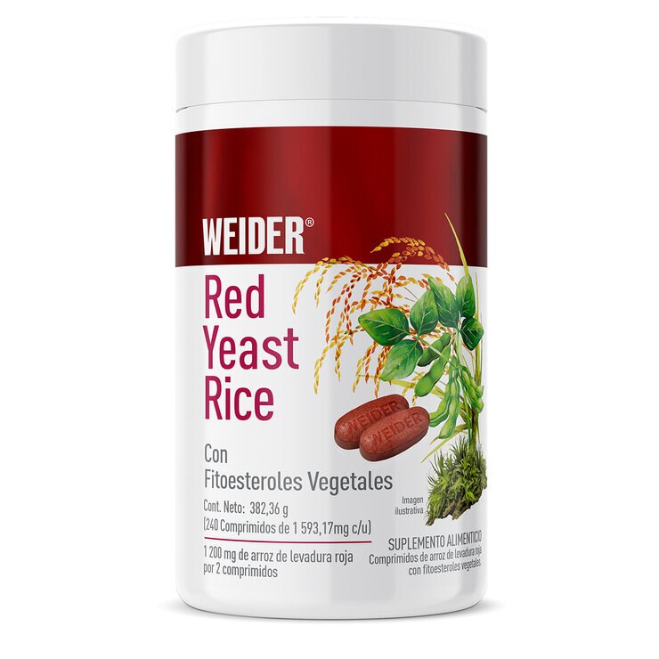 Weider Arroz de Levadura Roja 240 comprimidos — Imagen 1 de 3