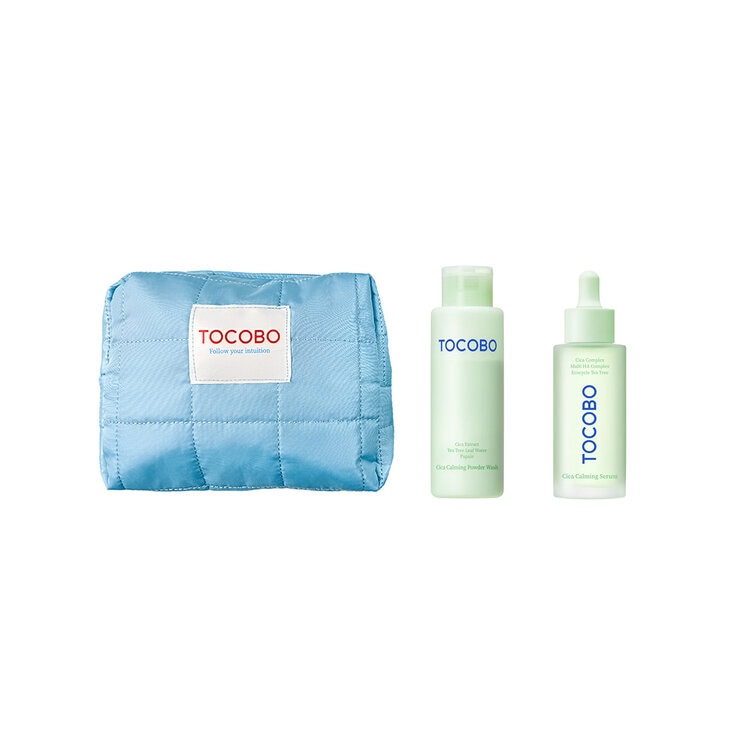 Tocobo, Cica Duo, Set de 2 piezas, Limpiador Facial y Suero Facial — Imagen 1 de 3