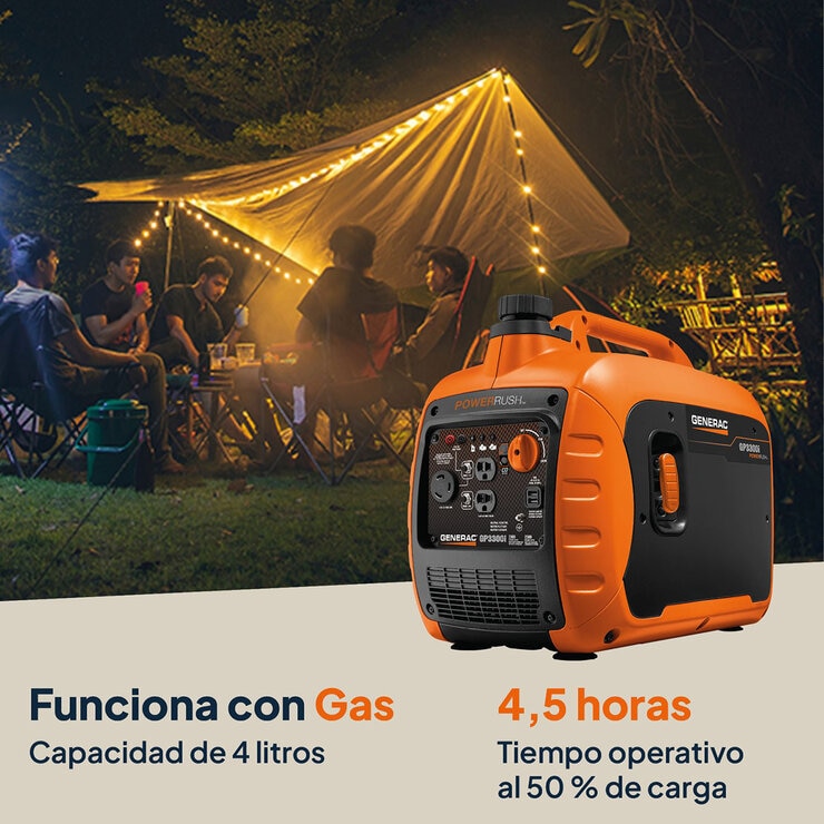 Generac, Generador Inverter GP3300i — Imagen 3 de 4