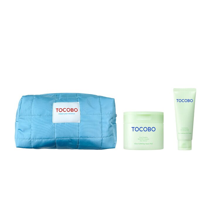 Tocobo, Calming Power, Set 2 piezas, Almohadillas Calmantes y Crema en Gel — Imagen 1 de 3