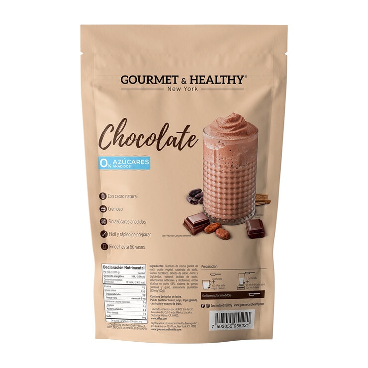 Gourmet & Healthy Chocolate 600 g — Imagen 3 de 3