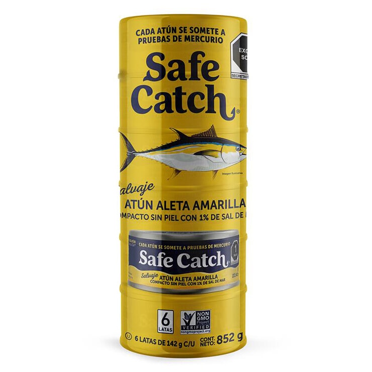 Safe Catch Atún de Aleta Amarilla 6/142 g — Imagen 1 de 4