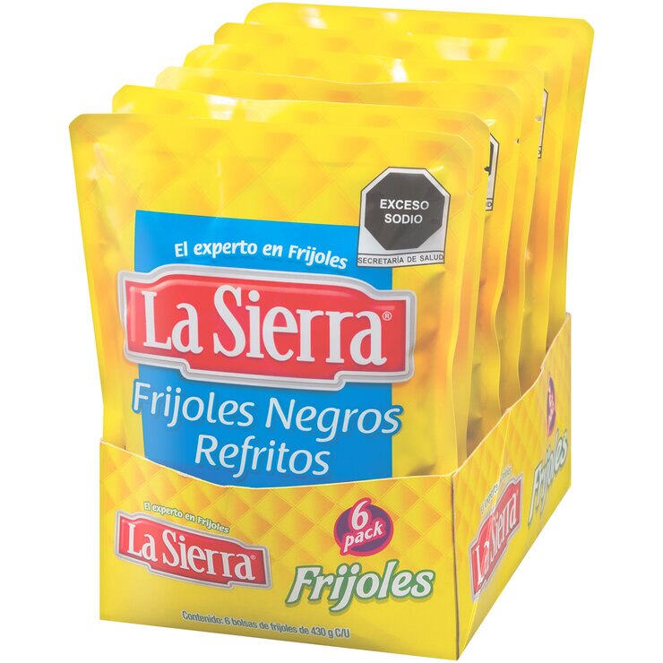 La Sierra Frijoles Negros Refritos 6/430 g — Imagen 4 de 4