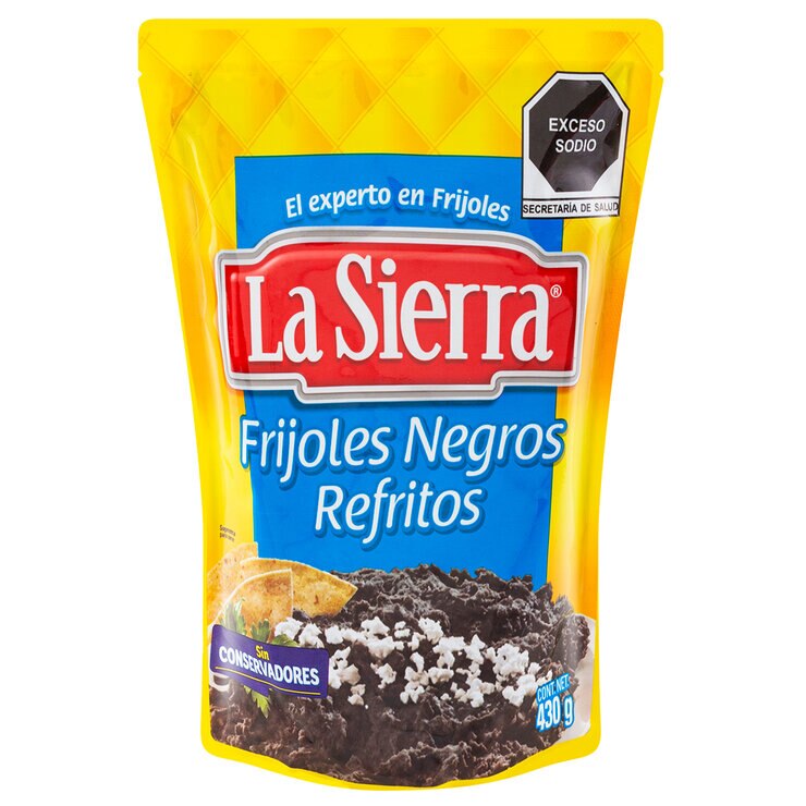 La Sierra Frijoles Negros Refritos 6/430 g — Imagen 1 de 4
