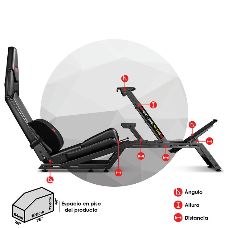 Next Level F-GT Asiento Cabina — Imagen 3 de 4