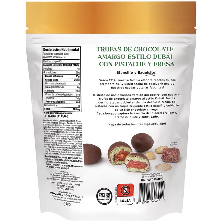 Edward Marc Chocolates Estilo Dubái 510 g — Imagen 3 de 3