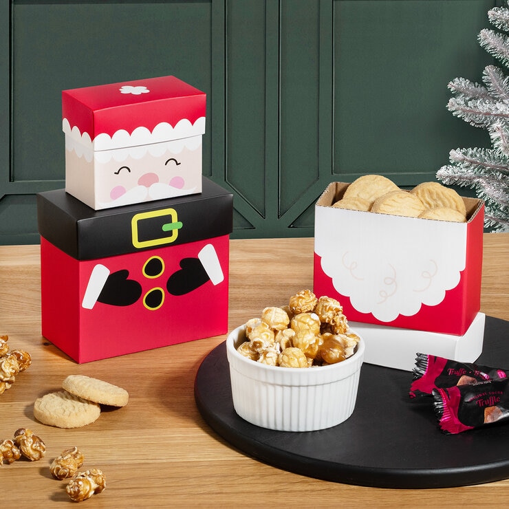 3 Pack Mini Cajas de Regalo con Variedad de Palomitas Galletas y Trufas 620.4 g — Imagen 2 de 4