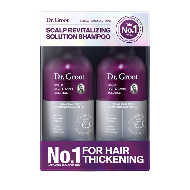 Dr. Groot Shampoo Revitalizante, 2 piezas — Imagen 1 de 4