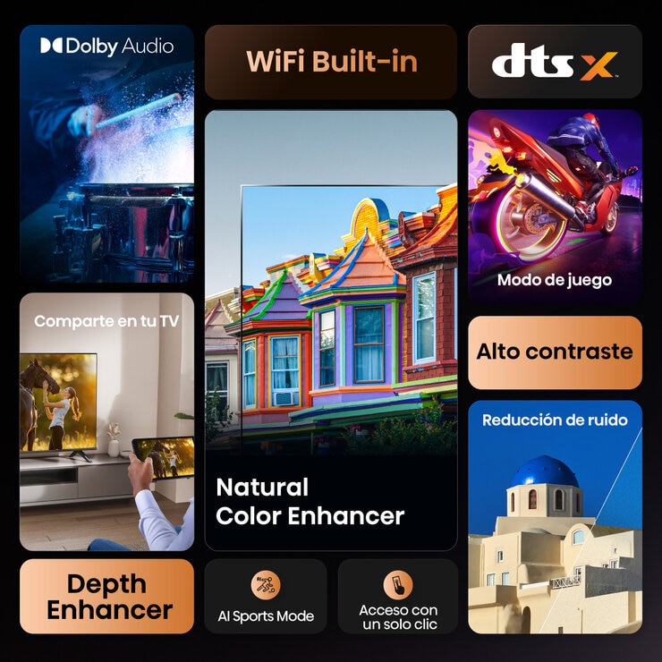 Hisense Pantalla HD FireTV 32" — Imagen 2 de 4