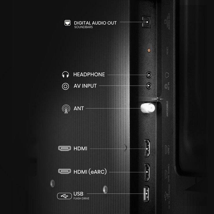 Hisense Pantalla HD FireTV 32" — Imagen 3 de 4